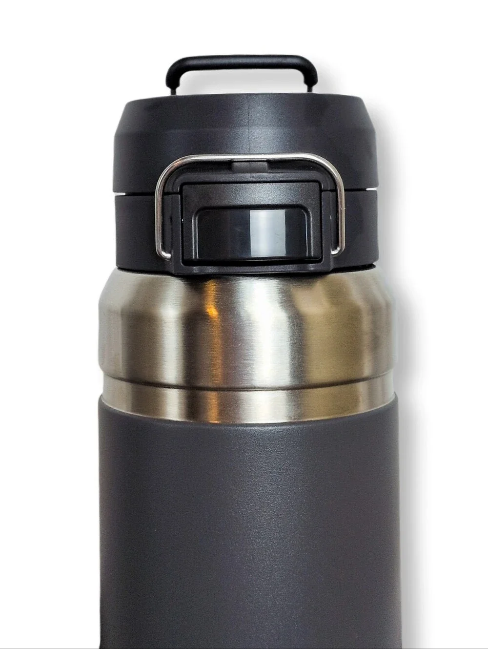 Stanley 36oz Quick Flip GO Water Bottle Charcoal Gray New w/ Tags NWT - Picture 2 of 11